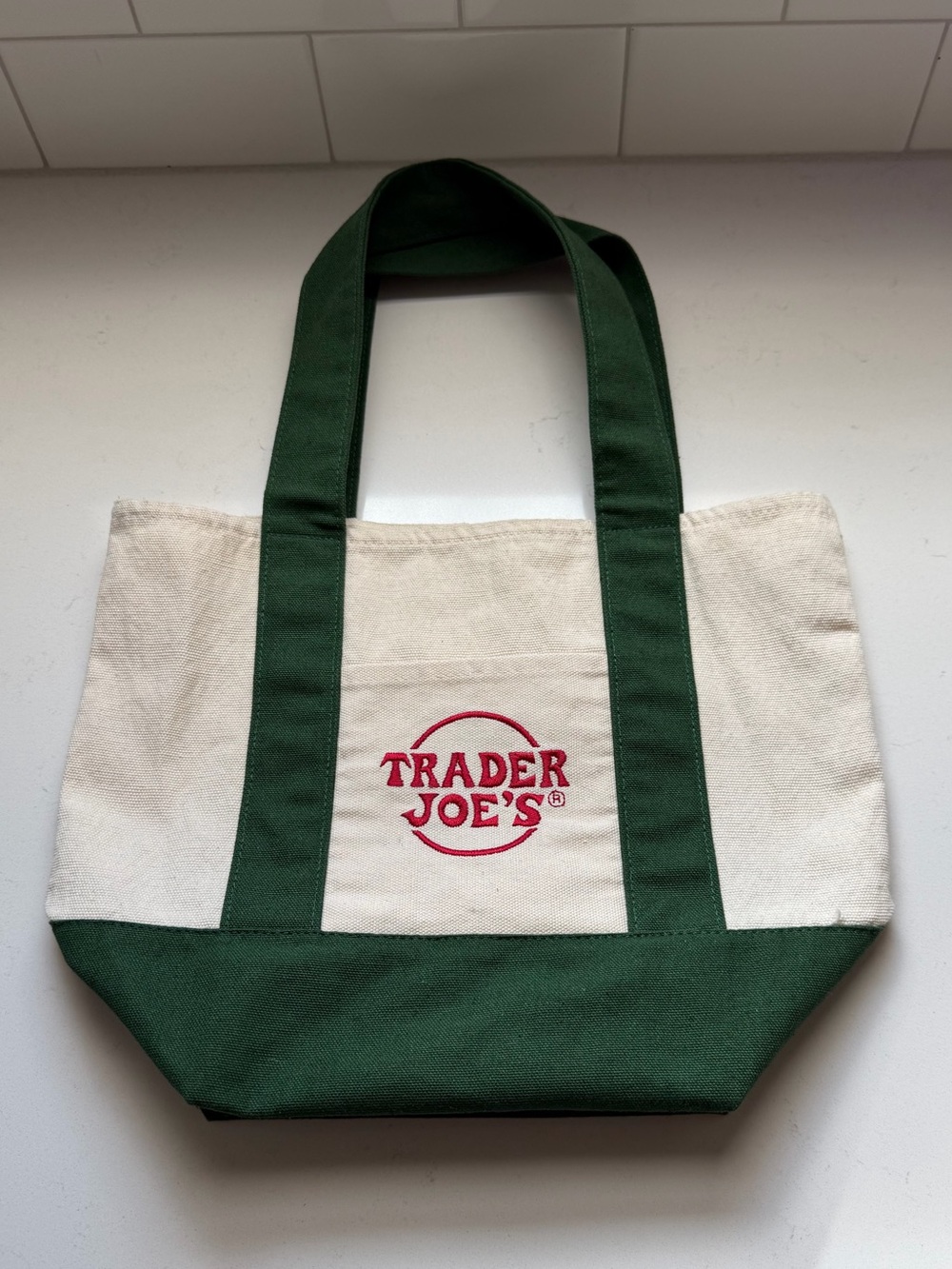 Trader Joe’s Green mini Canvas bag